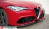 Dokładka, spoiler zderzaka CADAMURO Alfa Romeo Giulia VELOCE czarny połysk